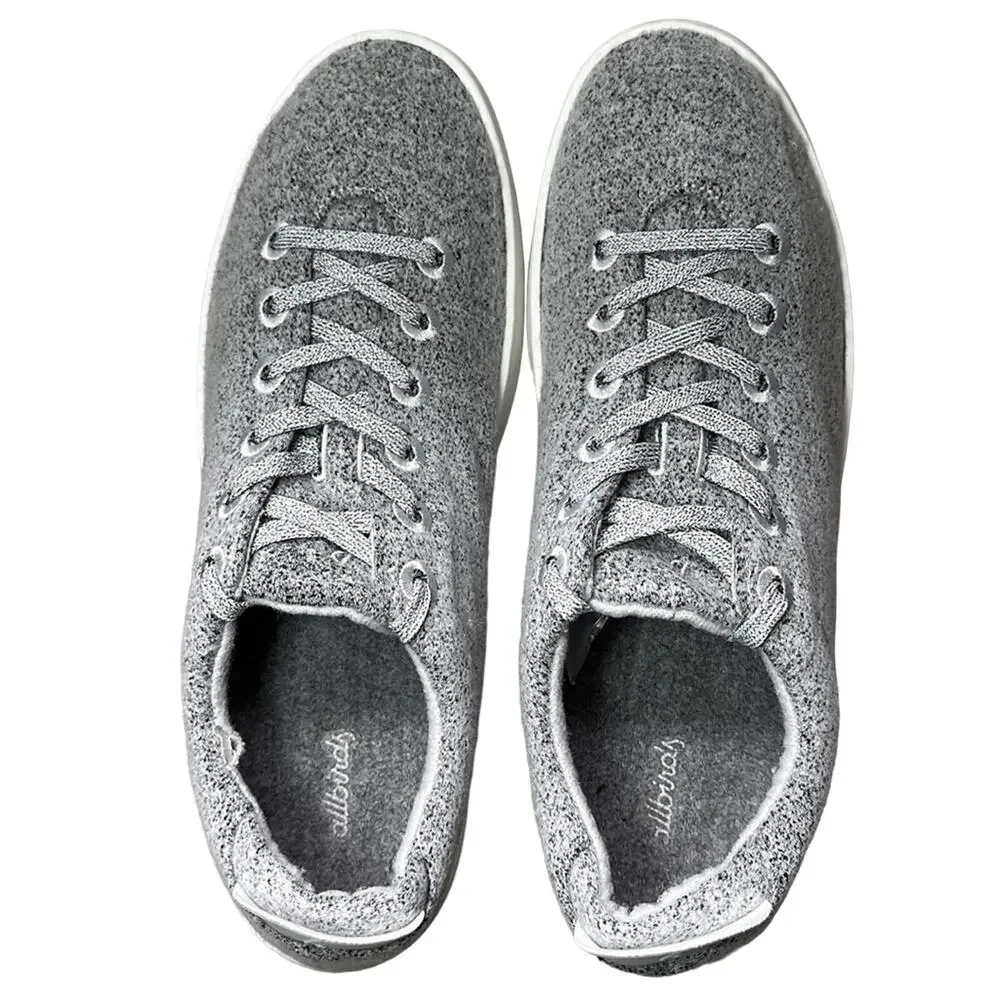 Allbirds Shoes Grey Wool Piper Casual Everyday Sneakers Size Men's 12